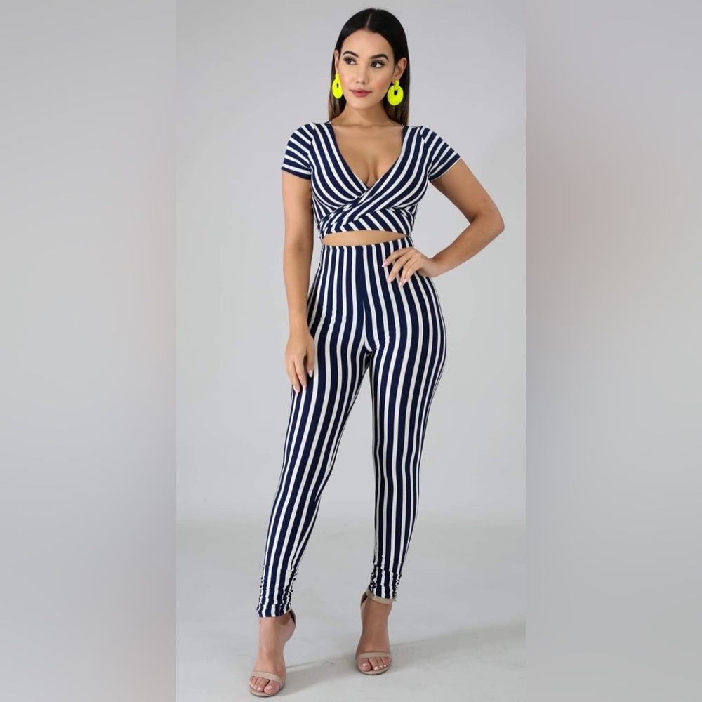 Tie front jumpsuit